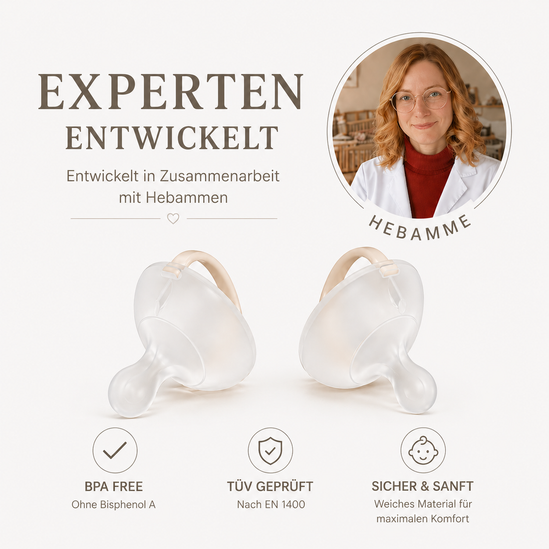 Travel Set  2x Nuckly NatureSense + Nuckly-Kette + Nuckly Box