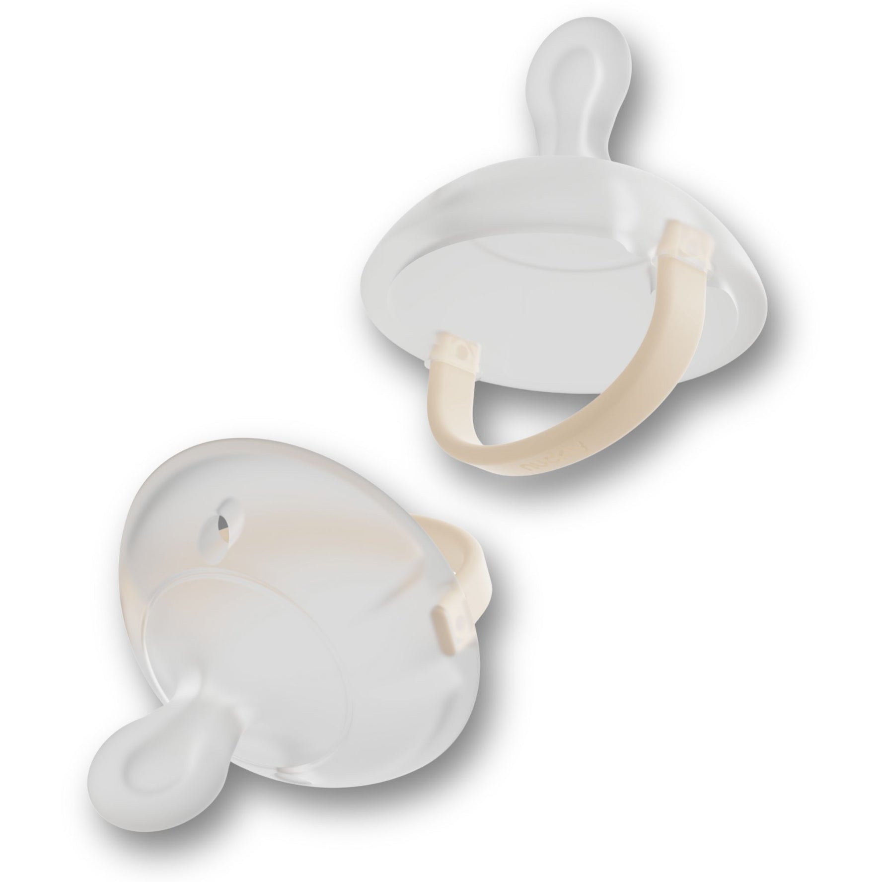 Nuckly Premium Pacifier Double Pack Breast-like Healthy Pacifier made of Silicone